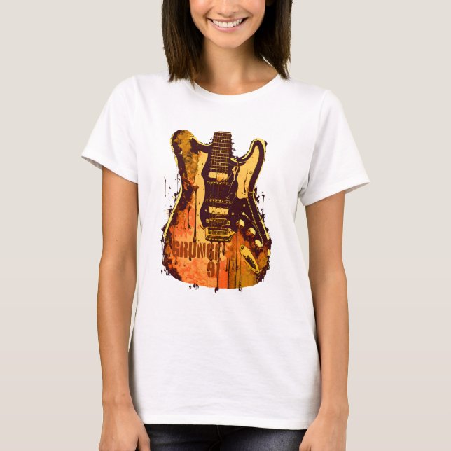 Grunge Music 1991 T-Shirt (Vorderseite)