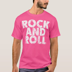 Grunge Old Rock Roll Musik Rock And Roll T-Shirt