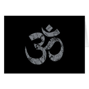 Grunge OM Symbol Spiritualität Yoga