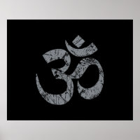 Grunge OM Symbol Spiritualität Yoga