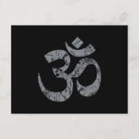 Grunge OM Symbol Spiritualität Yoga