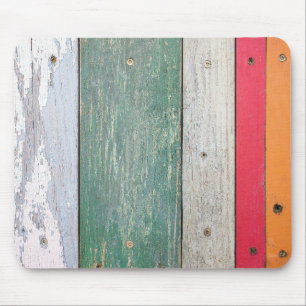 Grunge Paint on Wood Mouse Pad Mousepad