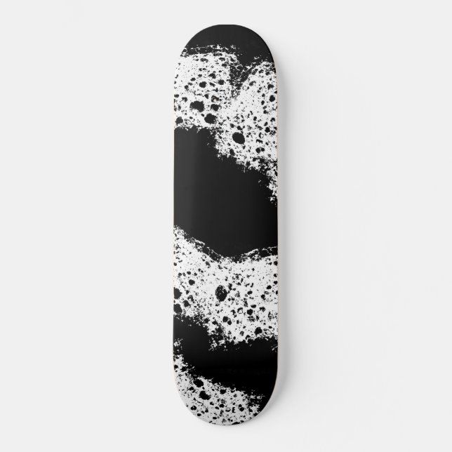 Grunge Paint Spritzer Skateboard (Vorderseite)