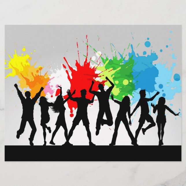 Grunge Party Flyer (Vorne)