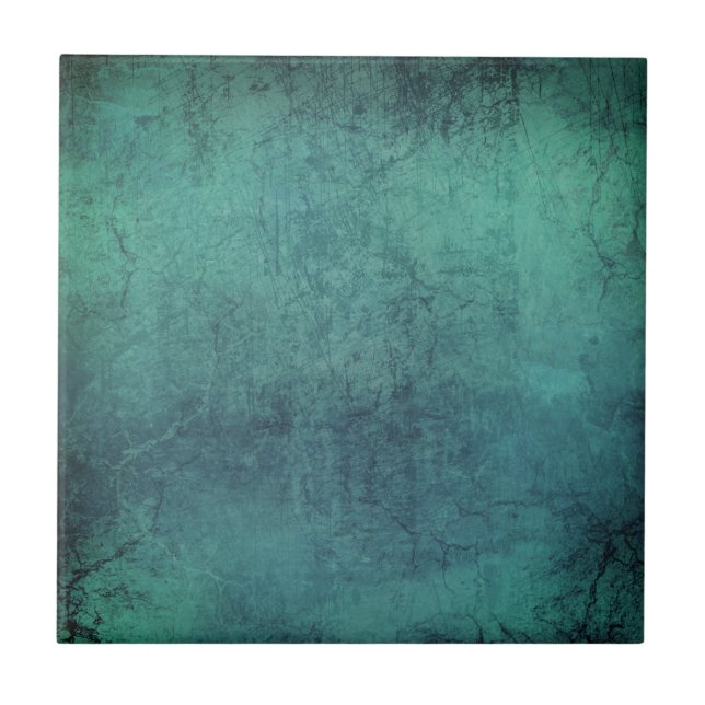 Grunge Patina Vintage Keramik Tile Fliese (Vorderseite)
