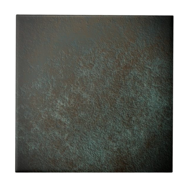 Grunge Patina Vintage Keramik Tile Fliese (Vorderseite)