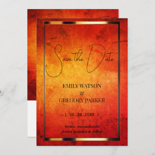 Grunge Patina Vintager Hintergrund Save the Date