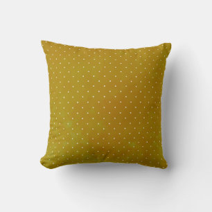 Grunge-Polka-Dots: Wasserfarbhintergrund Kissen