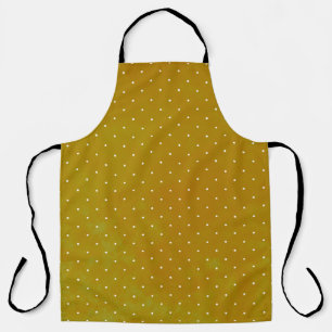 Grunge-Polka-Dots: Wasserfarbhintergrund Schürze