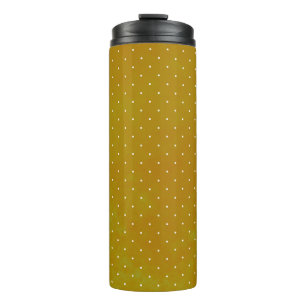 Grunge polka Punkt: Aquarellfarben Thermosbecher