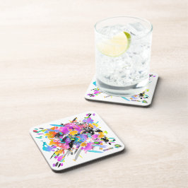 GRUNGE PUNK SPRITZER ART UNTERSETZER