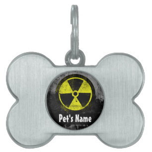 Grunge Radioactive Symbol Tiermarke