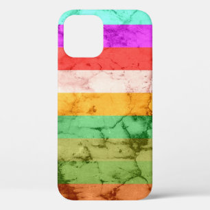 Grunge Regenbogenstreifen Wandbild Case-Mate iPho iPhone Hülle