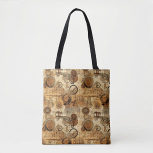 Grunge Rustic Steampunk-Uhr