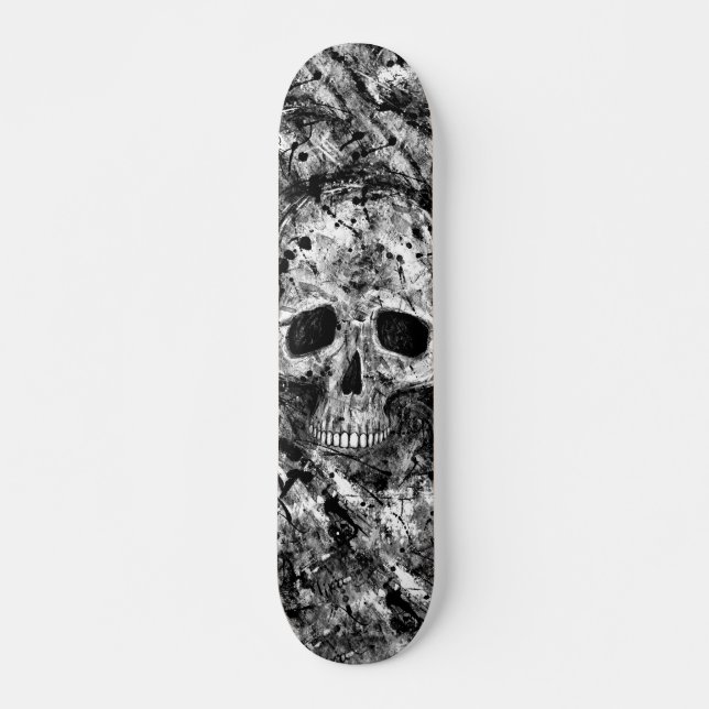 Grunge Skull Skateboard (Vorne)