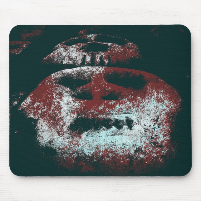 Grunge Skulls Mouse Pad Mousepad (Vorne)