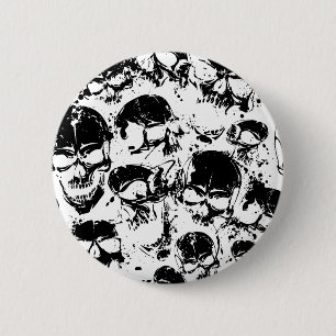 Grunge Skulptur Button