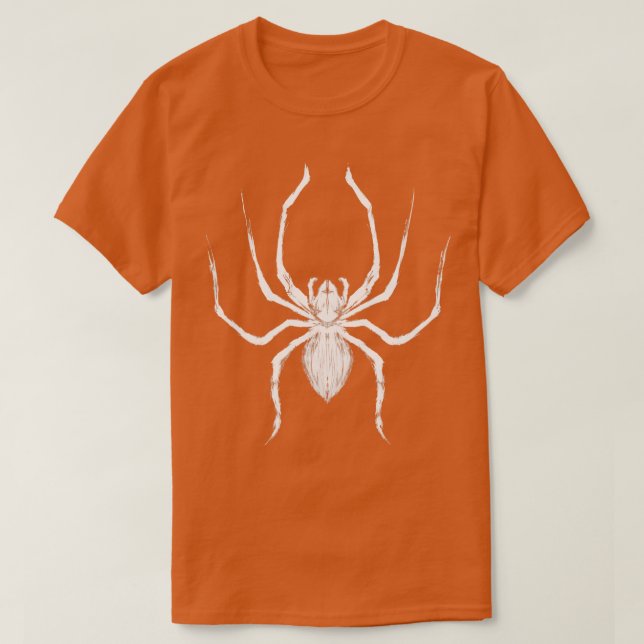Grunge SpiderWhite T-Shirt (Design vorne)