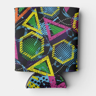 Grunge Sportmuster, Kinderdesign. Dosenkühler