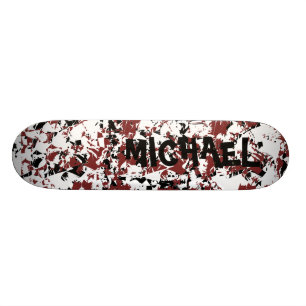 Grunge-Spritzerskateboard-Plattform Skateboard