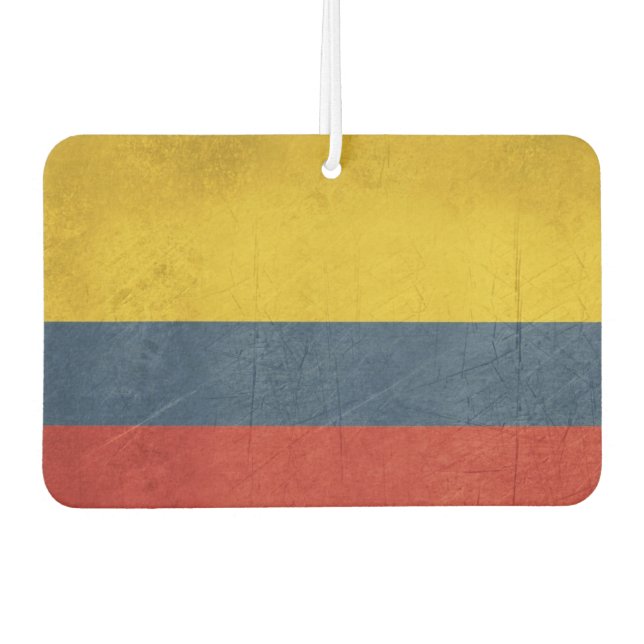 Grunge Staatsflagge Autolufterfrischer (Vorderseite)