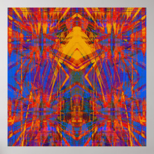 Grunge-Star Poster
