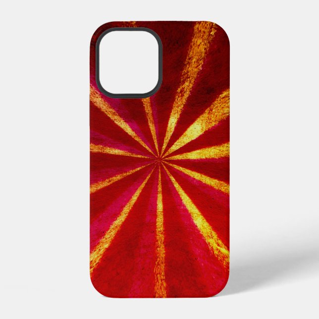 Grunge Starburst Case-Mate iPhone-Hülle iPhone Hülle (Rückseite)
