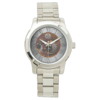 Grunge Steampunk Uhren und Gears