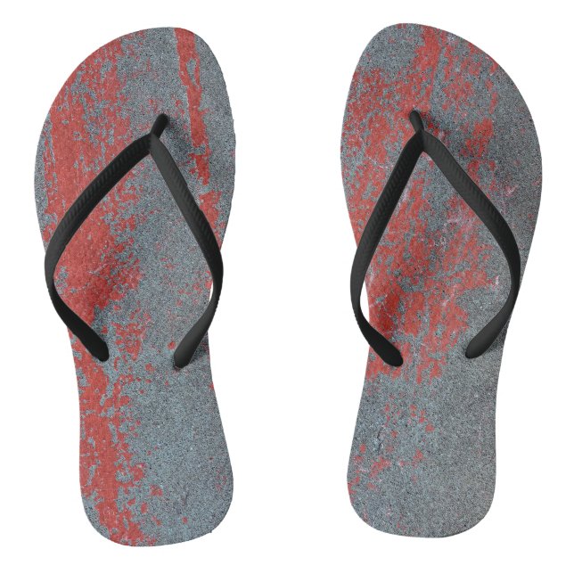 Grunge-Stein Flip Flops (Fußbett)