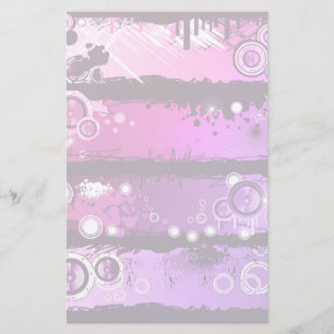 Grunge Style Music Banner 3 Briefpapier