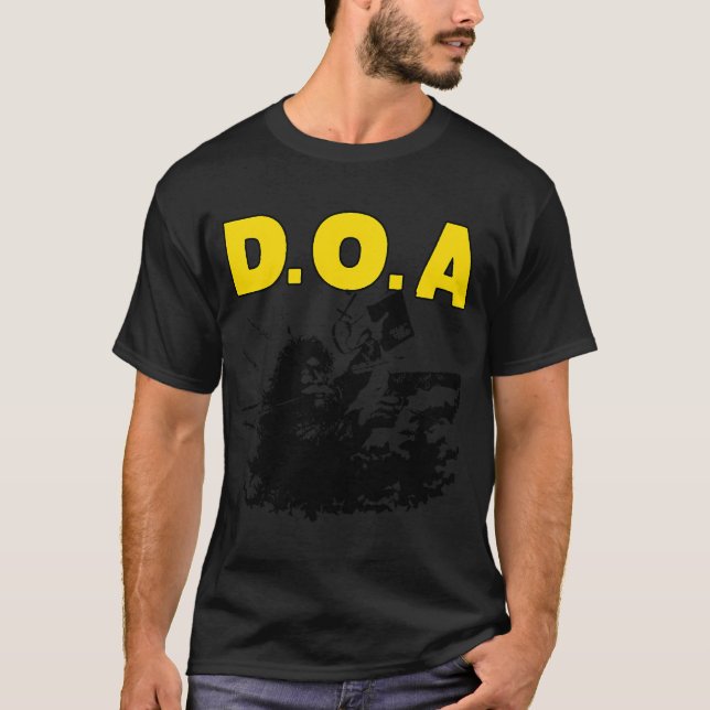 Grunge Style Punk-Band T-Shirt (Vorderseite)