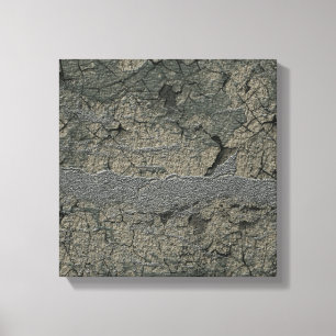 Grunge Style Textured Earth Art Beautiful Leinwanddruck