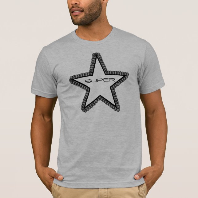 Grunge Superstar Men-Shirt T-Shirt (Vorderseite)