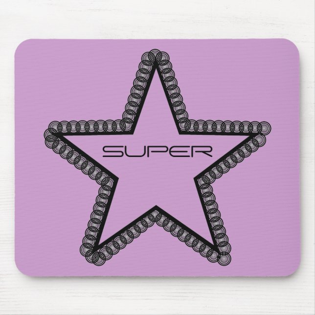 Grunge Superstar Mousepad (Vorne)