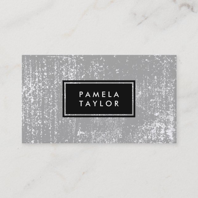 Grunge Texture Visitenkarte (Vorderseite)