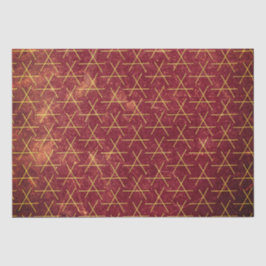 Grunge Texturierte Muster Geometric Brown gestört Seidenpapier