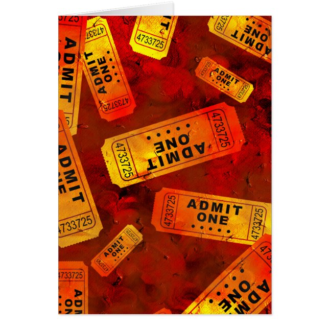 Grunge Tickets (Vorne)