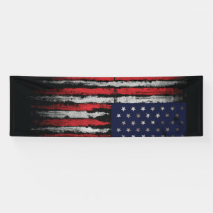 Grunge U.S.A.-Flagge Banner