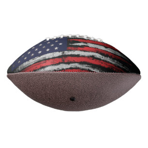 Grunge U.S.A.-Flagge Football