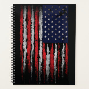 Grunge U.S.A.-Flagge Planer