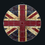 Grunge Union Jack Dartscheibe<br><div class="desc">Grunge Gewerkschaft Jack</div>