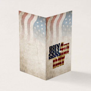 Grunge USA 4. Juli Unabhängigkeitserklärung Grafik