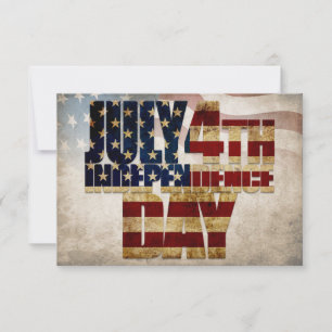 Grunge USA 4. Juli Unabhängigkeitsgrafik