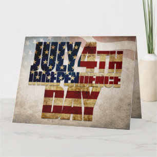 Grunge USA 4. Juli Unabhängigkeitsgrafik Karte