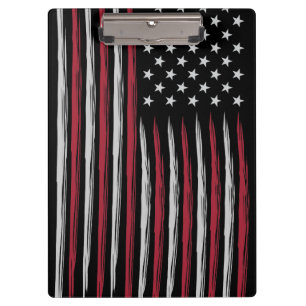 Grunge USA flag Klemmbrett
