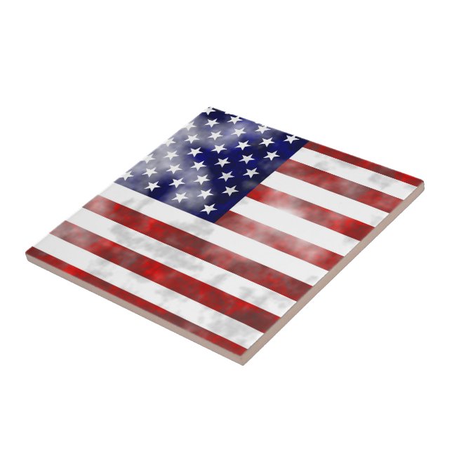 Grunge USA Fliese (Seite)