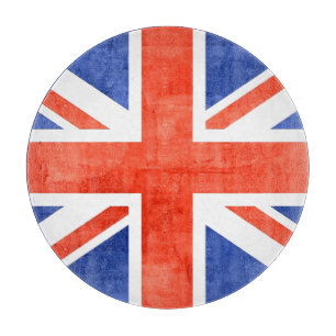 Grunge Vereinigtes Königreich Flagge Schneidebrett