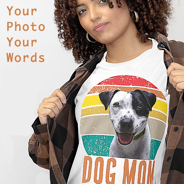 Grunge Vintag Not Terrier Foto Mama Sweatshirt (Von Creator hochgeladen)