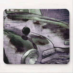 Grunge Vintage Chevy Pickup Mauspad