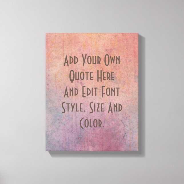 Grunge Vintage Hintergrundmauer Leinwanddruck (Vorderseite)